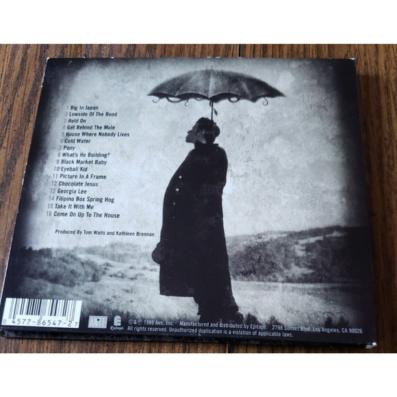 Tom Waits Mule Variations (CD, Album LP 1999) - Picture 2 of 5